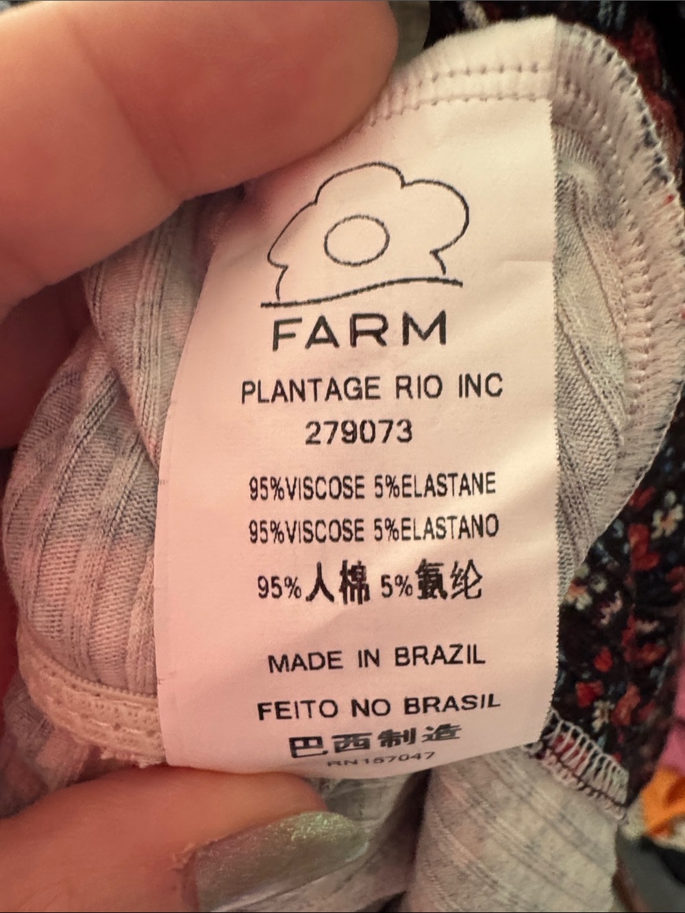 FARM Rio Liberty Flowers Midi Dress Ptp 15-18.5 - Picture 11 of 11